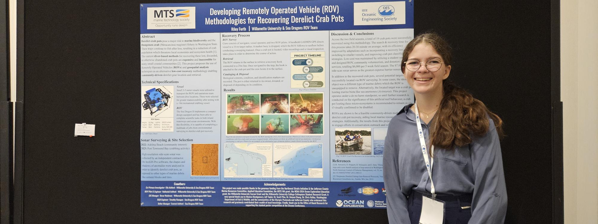 Riley Forth at Ocean Conference