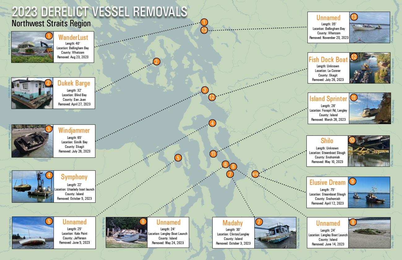 2023 DV removal map