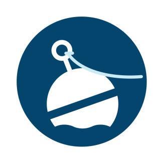Mooring buoy icon