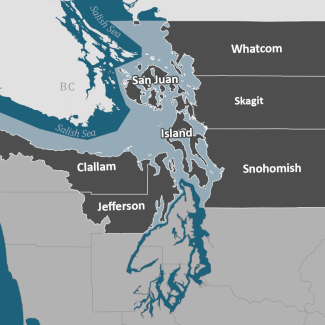 NW Straits Regional Map